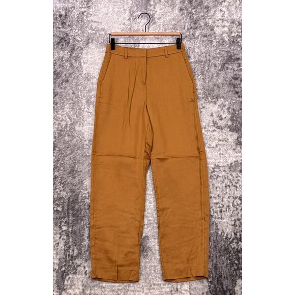 New J Crew Pants 2 Womens Ingrid High Rise Wide Leg Gramercy Twill Trouser - Picture 1 of 8